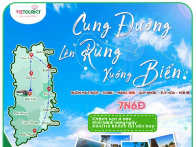 TOUR DU LỊCH TÂY NGUYÊN - MIỀN TRUNG